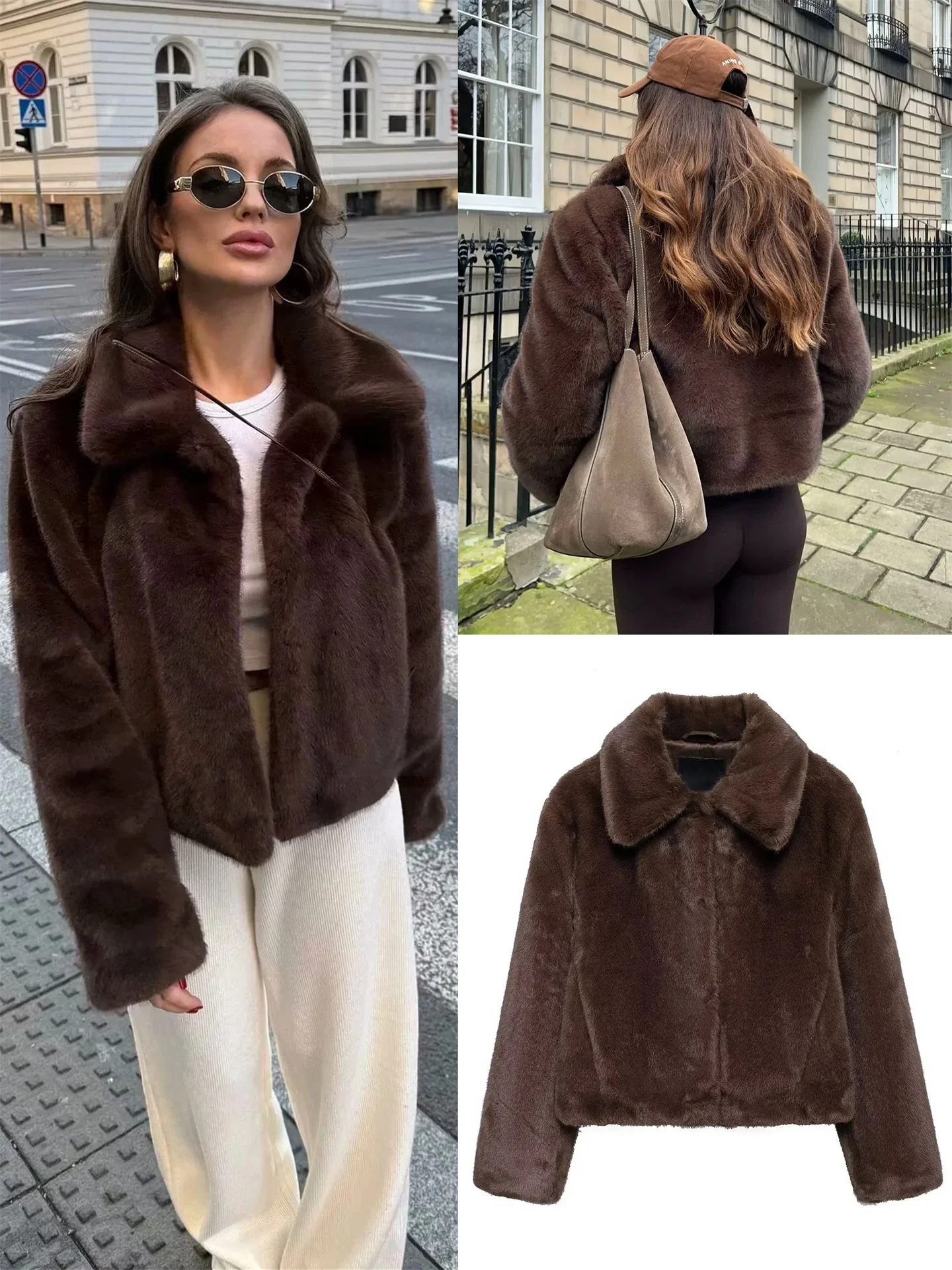 

Женская верхняя одежда Fadable с меховым воротником, зимнее новое легкое пальто Ele Sle Long Sve