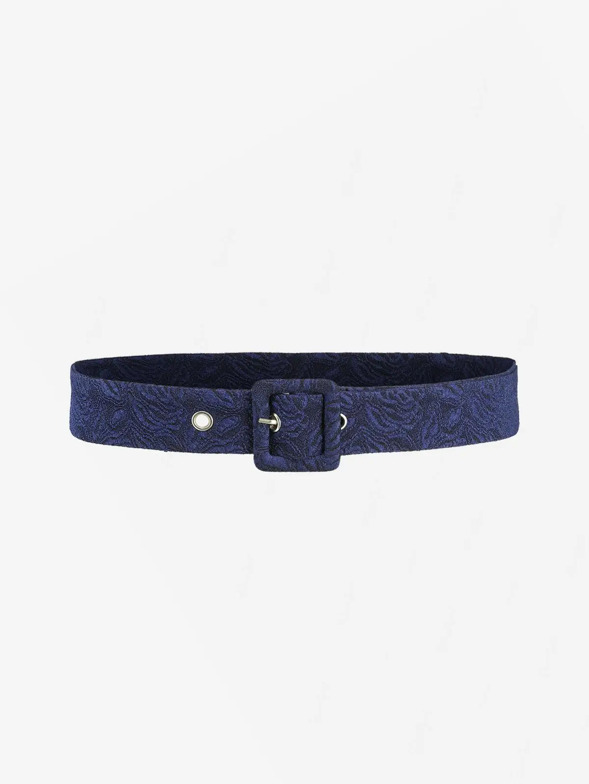 ROSEGAL Plus Size Vintage Dresses New Blue Flower Jacquard Embroidery Dress with Belt,Women Semi Formal,Off The Shoulder Dress