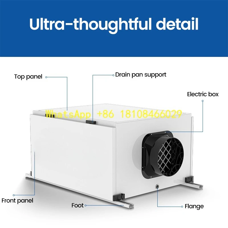 

e Area Garden Supplies Dehumidification Industrial Air Dryer Dehumidifier Modern Large Scale Metal Design Efficient Larg