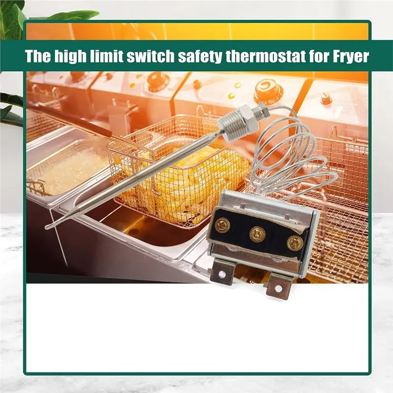 [NEWA08R】 Fryer High Limit Switch LCCM2003000 1177 Hi Limit Thermostat