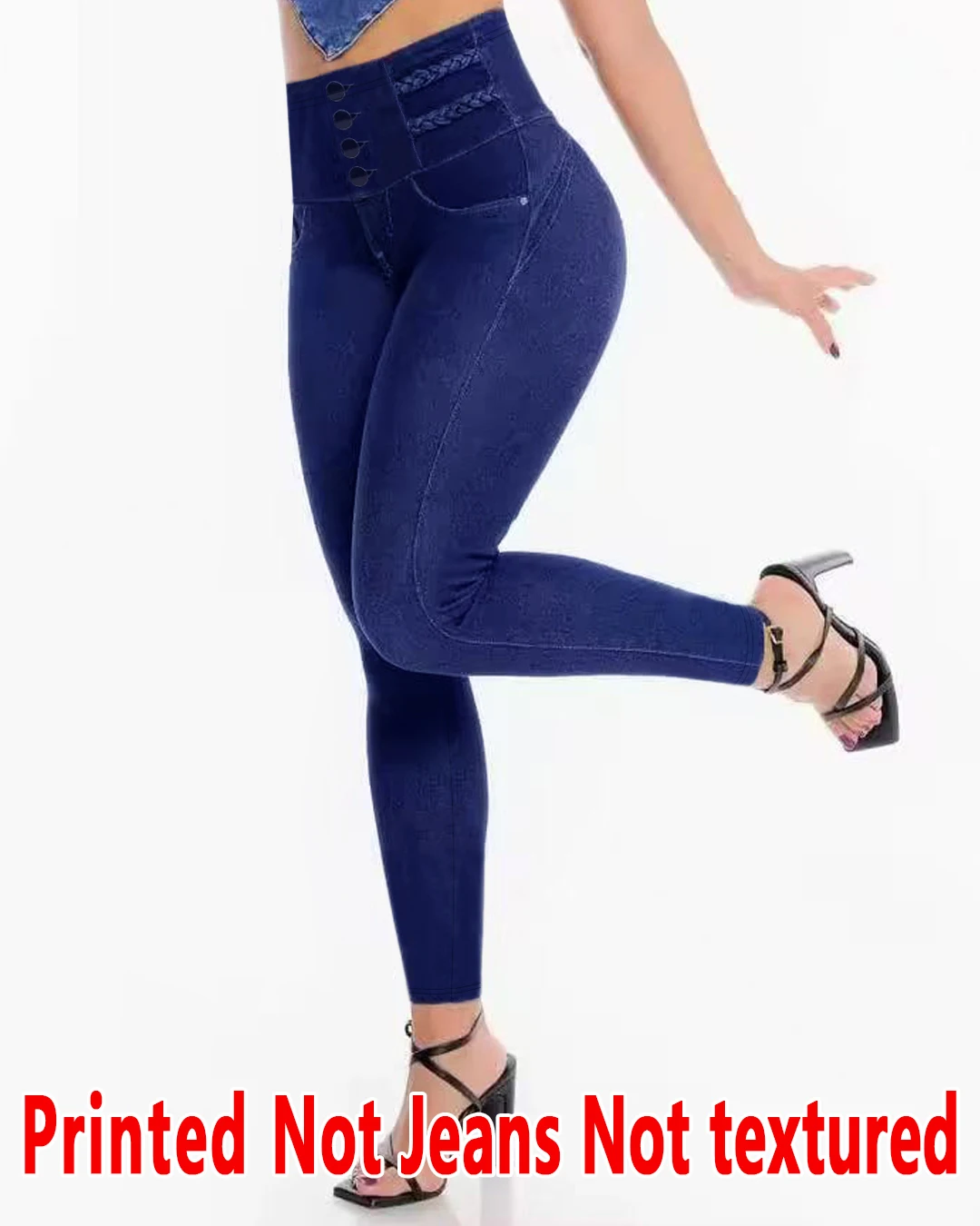 8147 [Printed Pants - Not Denim Fabric] Printed Leggings - Non-Denim Fabric, Women's Long Pants Leggings,
