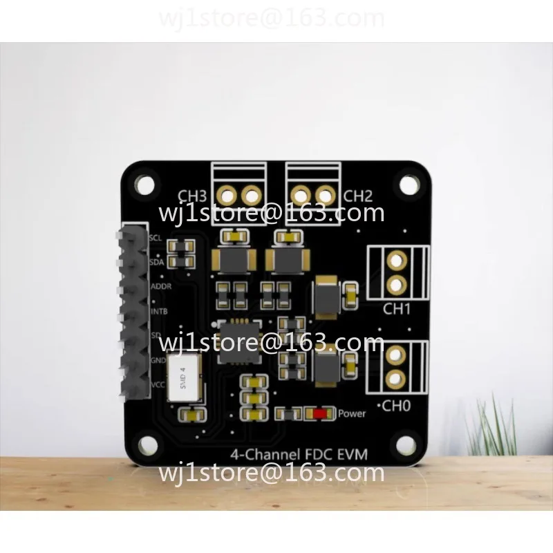 FDC2214 module capacitive sensor electronic design contest Gesture recognition paper counting level measurement