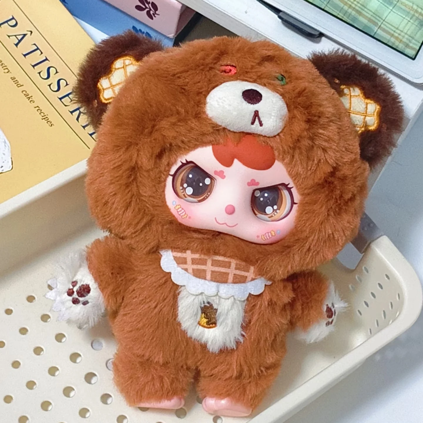 

New Original Bearclub Series Trendy Play Blind Box Plush Pendant Model Handmade Girl Gift Ornament Home Decoration Kawaii Doll