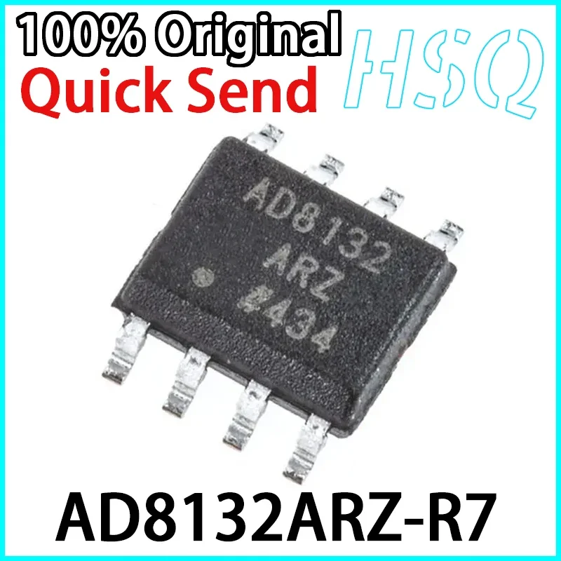 2PCS Original AD8132ARZ-R7 AD8132ARZ SOP8 Differential Operational Amplifier Brand New in Stock