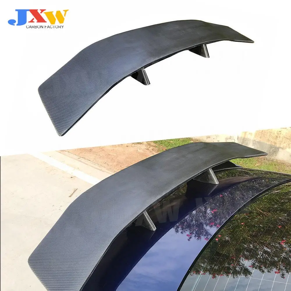 

Dry Carbon Fiber FRP Rear Tail Spoiler Boot Tall Racing Wings For Audi A4 Sline Sport S4 Sedan B10 2019 2020 Car Styling