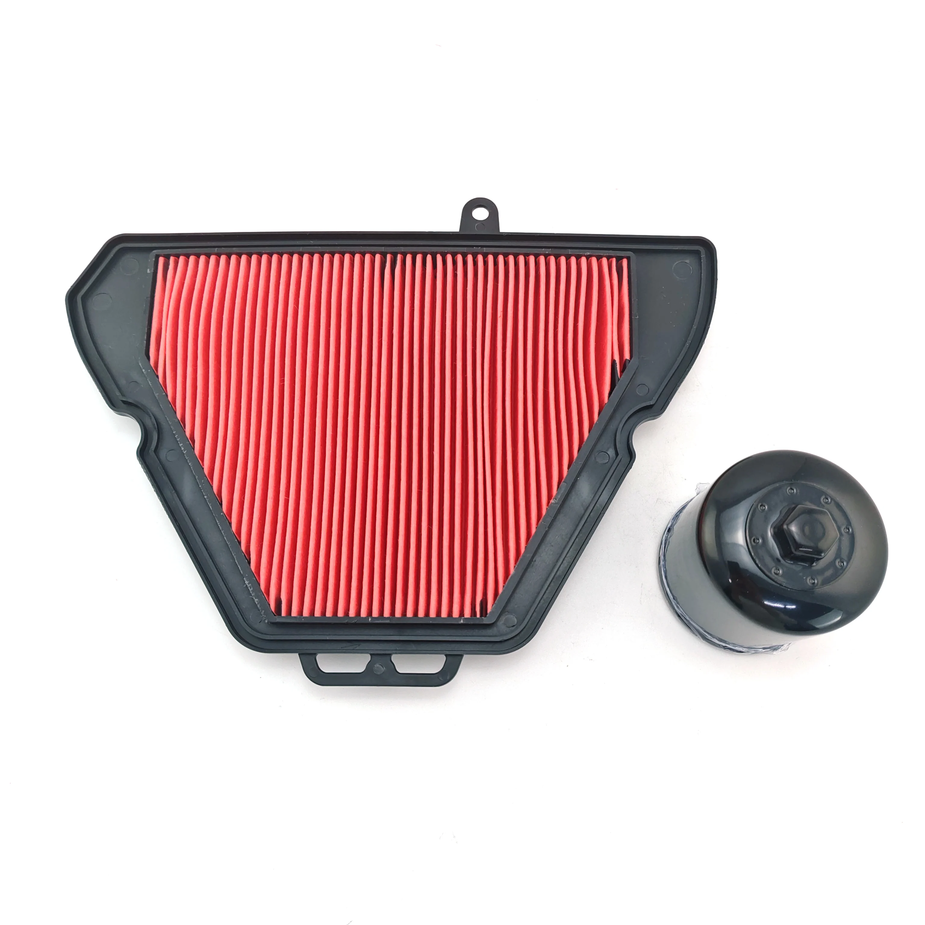 Motorcycle Air Filter & Oil Filter Kit Fit For Triumph Tiger 1050 Replacement Air Cleaner Element