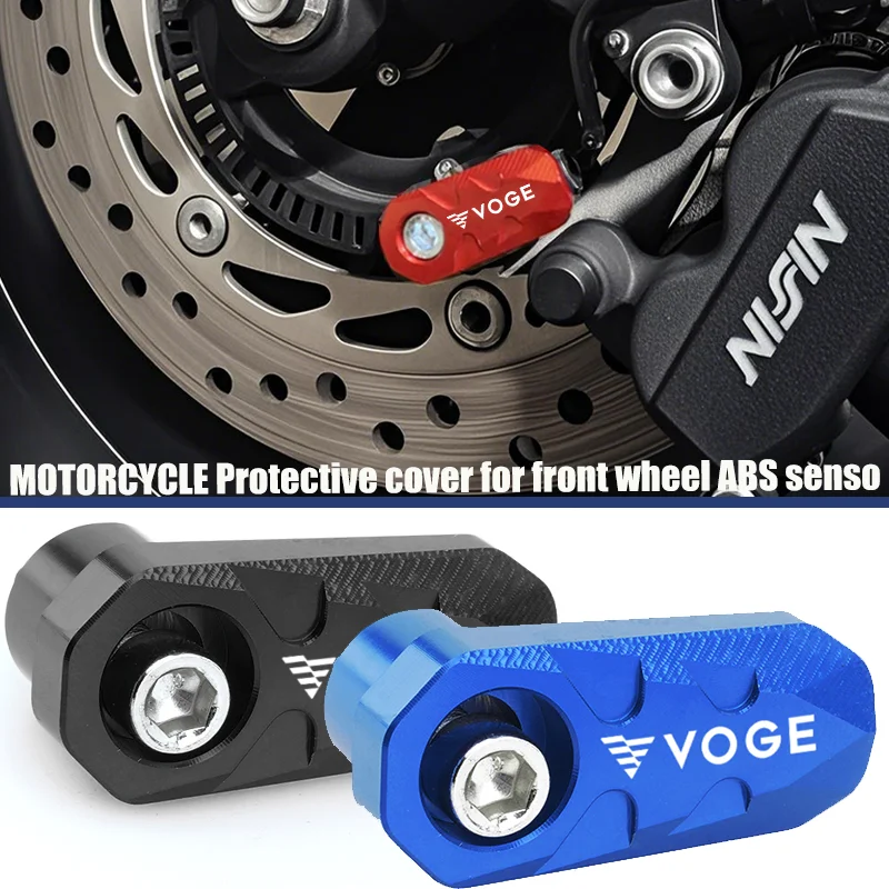 For Loncin Voge DS525 X 650DS RR525 525R 300DS 250RR DS525X SR3 Motorcycle Accessories Front Wheel ABS Sensor Protection Guard