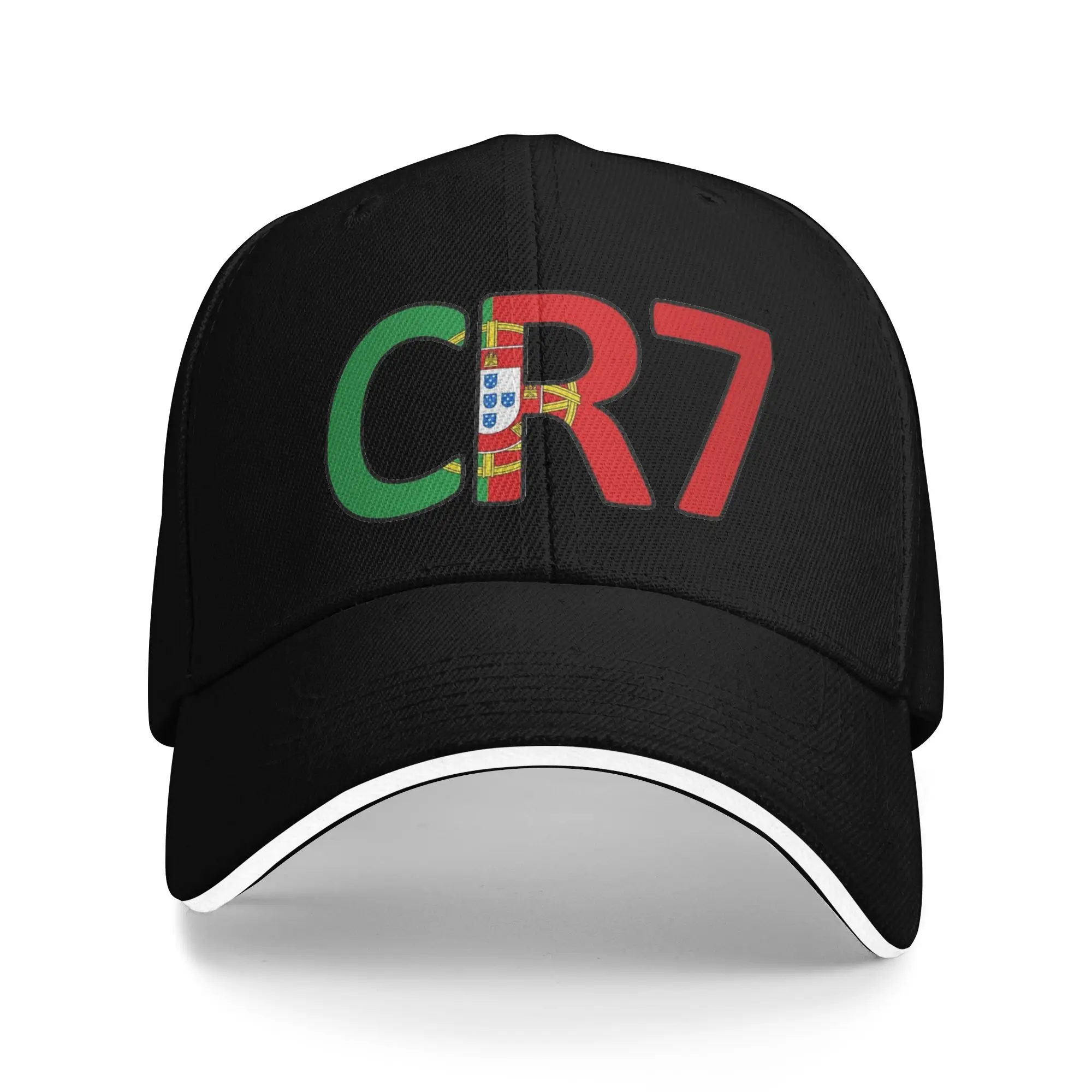 CR7 Ronaldo 7 Trucker-Mütze, Frühlings-Sonnenschutzkappe, Herren- und Damen-Fußball-Hip-Hop-Baseballkappe, neue Outdoor-Hüte – Detail 2