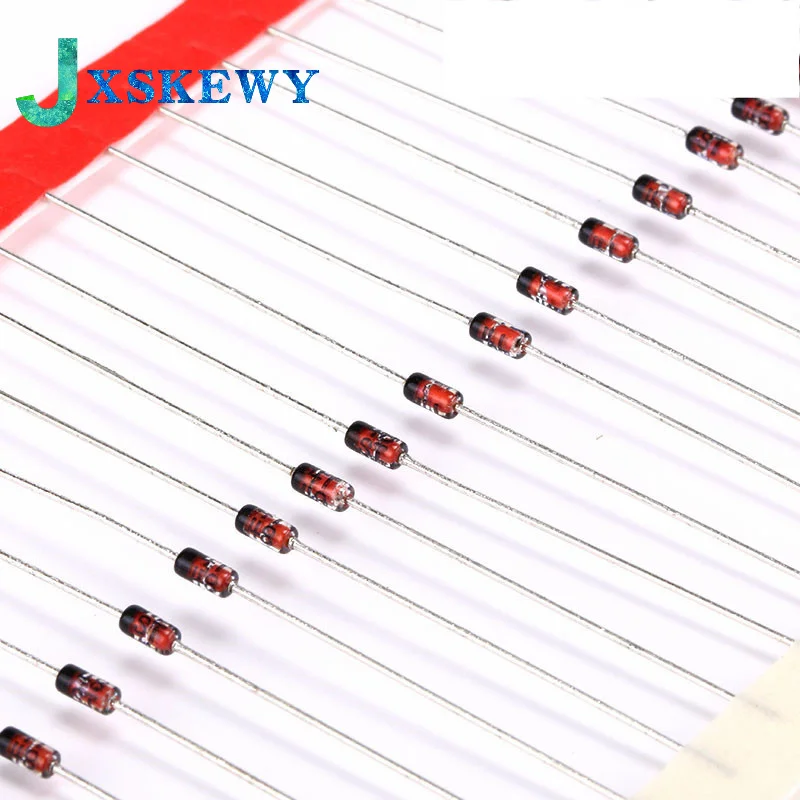 100PCS 1N4148 DO-35 IN4148 Switching Diode