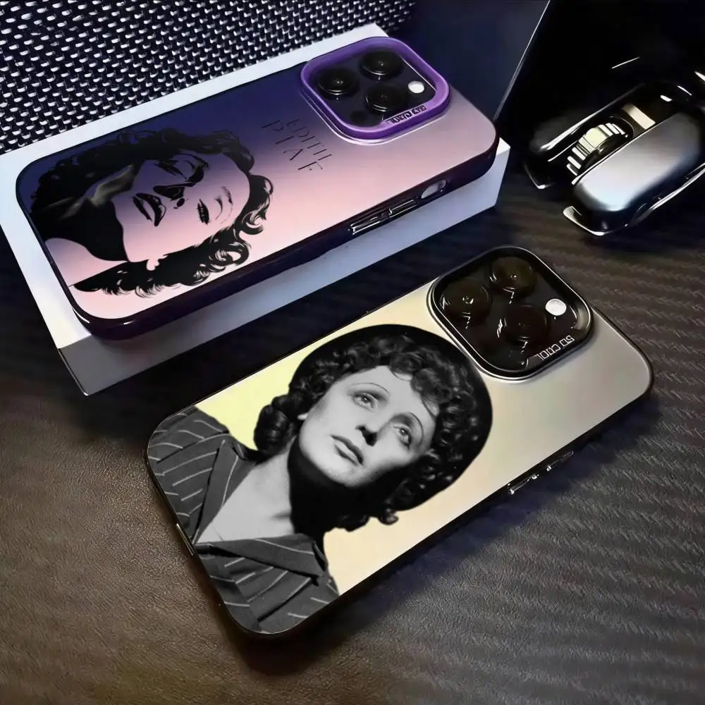 

Edith Piaf Glossy Luxury Printed Phone Case For iPhone 11/12/13/14/15/16/17 Plus, Pro, Pro Max & Air