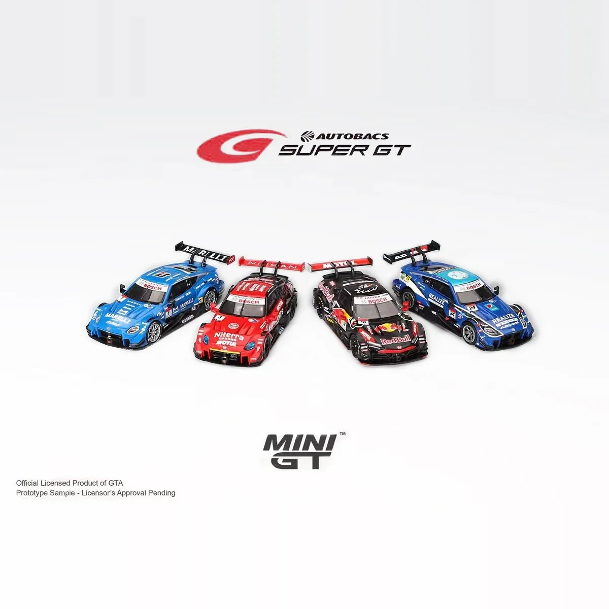 MINI GT 1:64 GTR Nissan Z GT500 Japanese Version Simulation Alloy Die-cast Car Model Christmas Gift Collection Toy