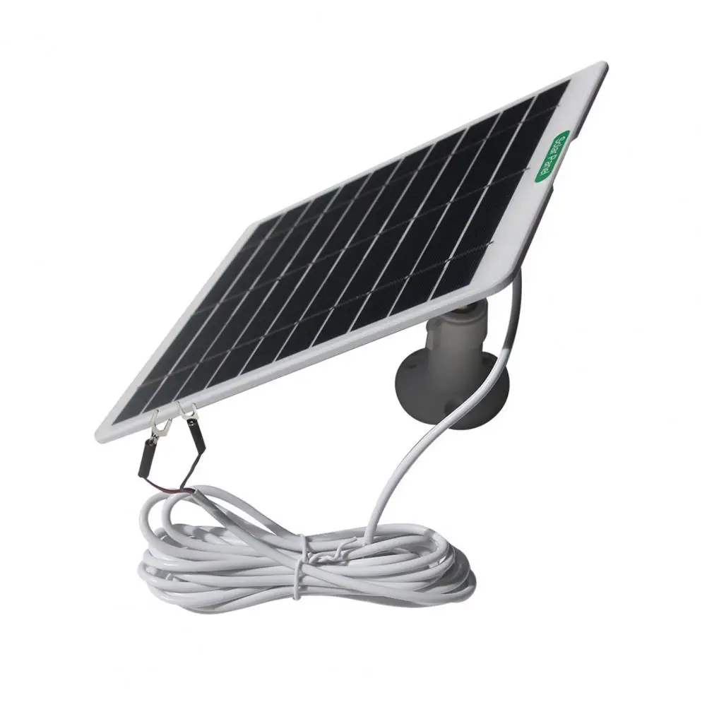 Ip65 Waterproof Solar Panel Ip65 Waterproof Solar Charger for Ring Video Doorbell 4/3/3 Plus/2 U-shaped Design 5v/5w for Ring