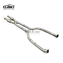 High Performance Equal length mid pipe For BMW M3 E90/E92/E93 V8 4.0L 2008-2013 quality Stainless Steel Exhaust Modification