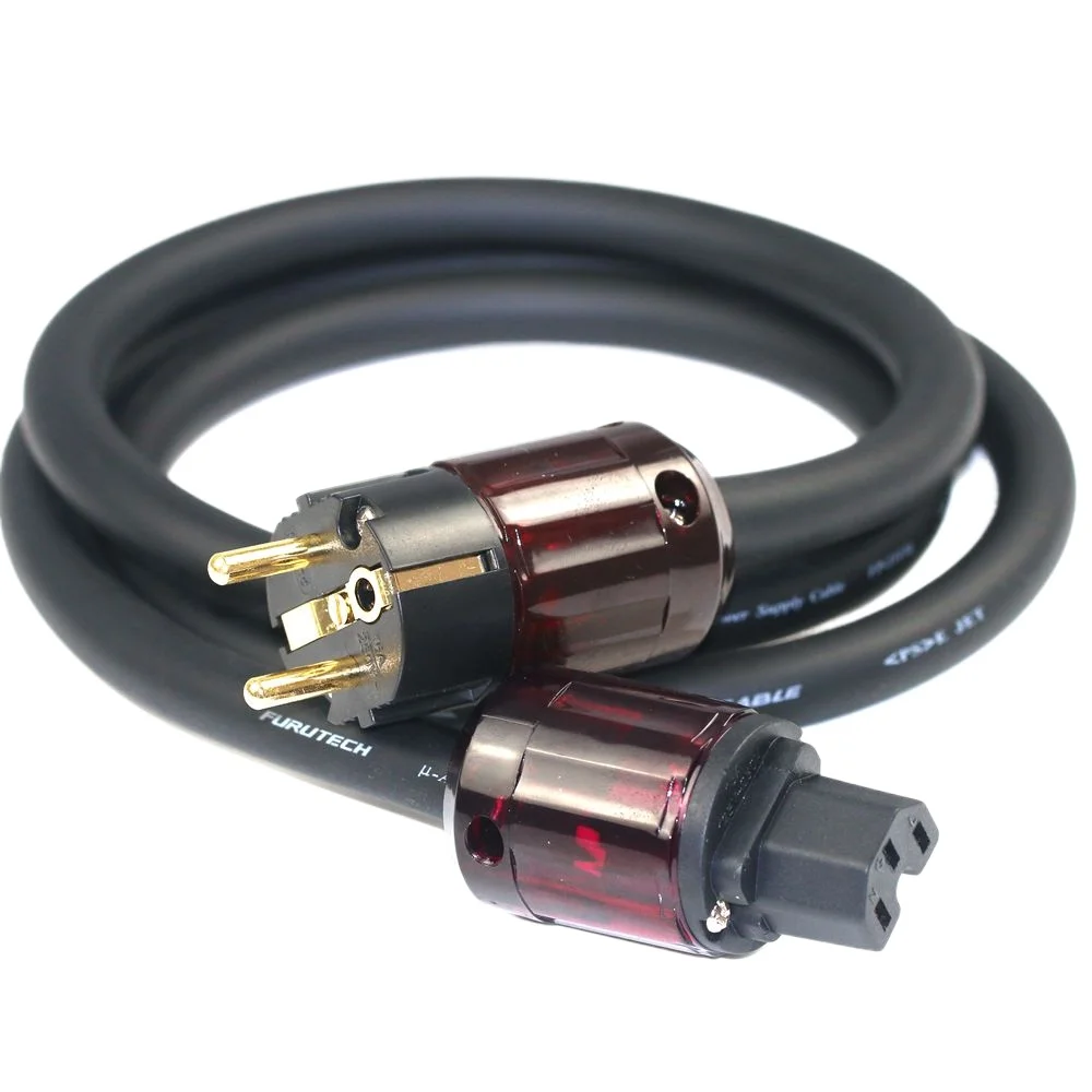 Посеребренный силовой кабель Furutech OCC Для усилителя Кабель питания Oyaide Кабель питания из США/ЕС