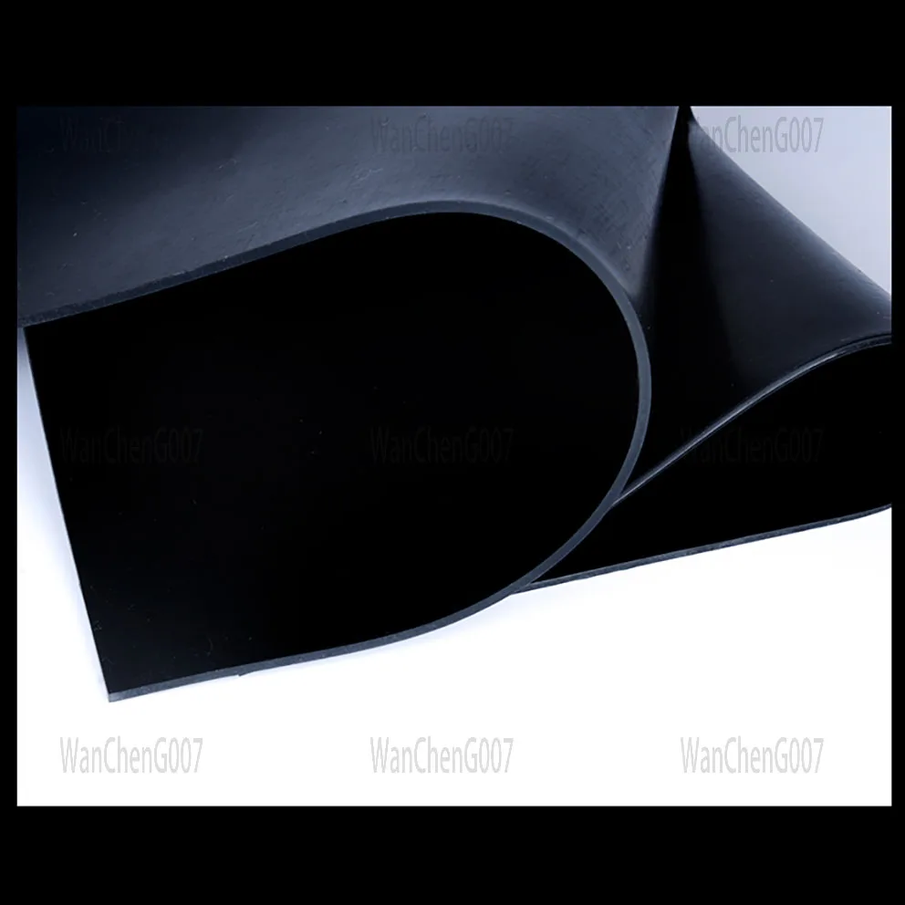 Black Silicone Rubber Sheet 200x200/500x500mm Black Silicone Sheet Silicone Sheeting for Heat Resistance Thickness1~6mm Silicone