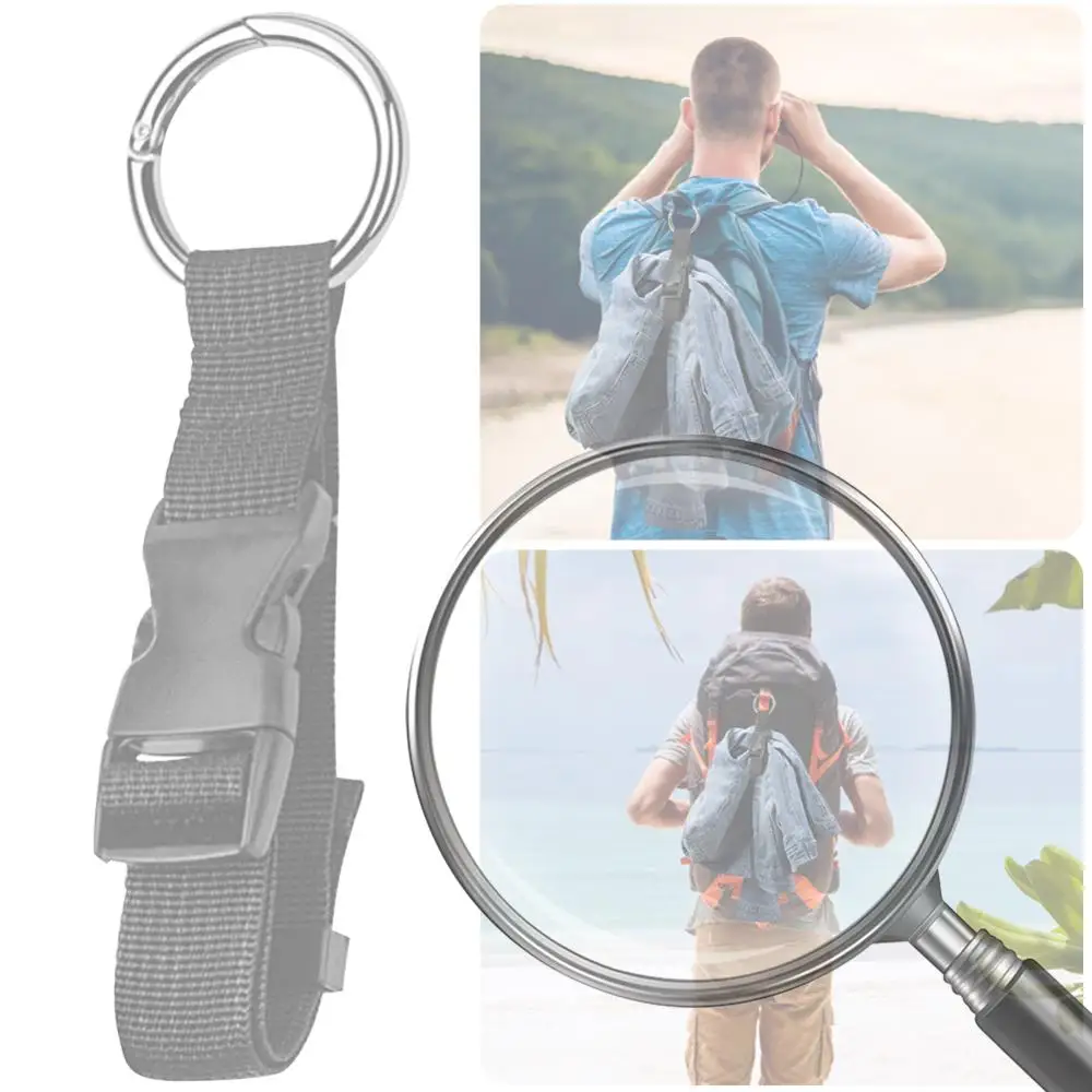 

Ремень для багажа с фиксирующей пряжкой, портативный, с защитой от кражи, для рюкзаков, курток, для использования на улице, для мелких инструментов