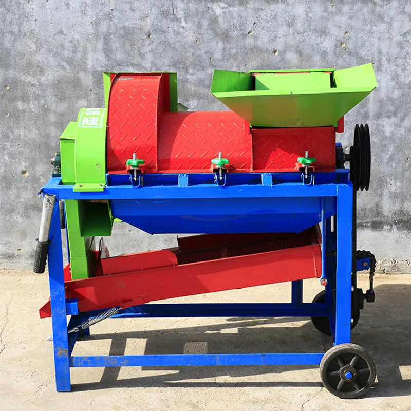 Electric Multi-Functional Thresher for Wheat Rice Soybean Corn Sorghum Automatic Peel Use for Small and Medium-sized Farms