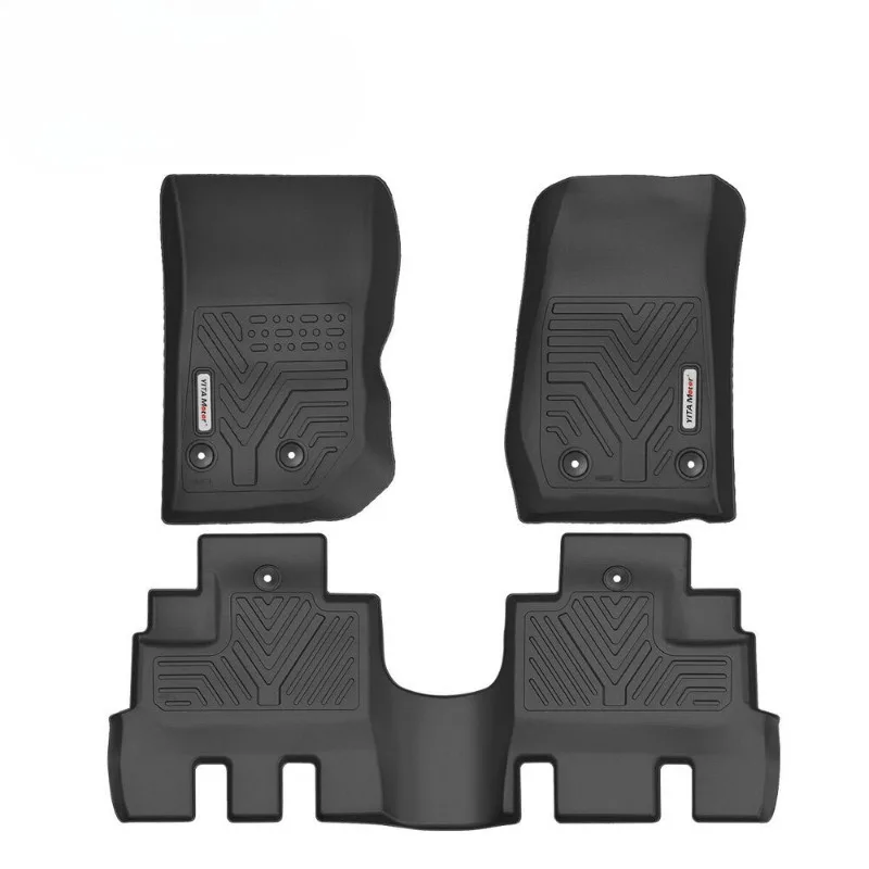 

Floor Mats For 2014-2018 Jeep Wrangler Unlimited 3D Molded TPE Rubber Liner 3PCS United States