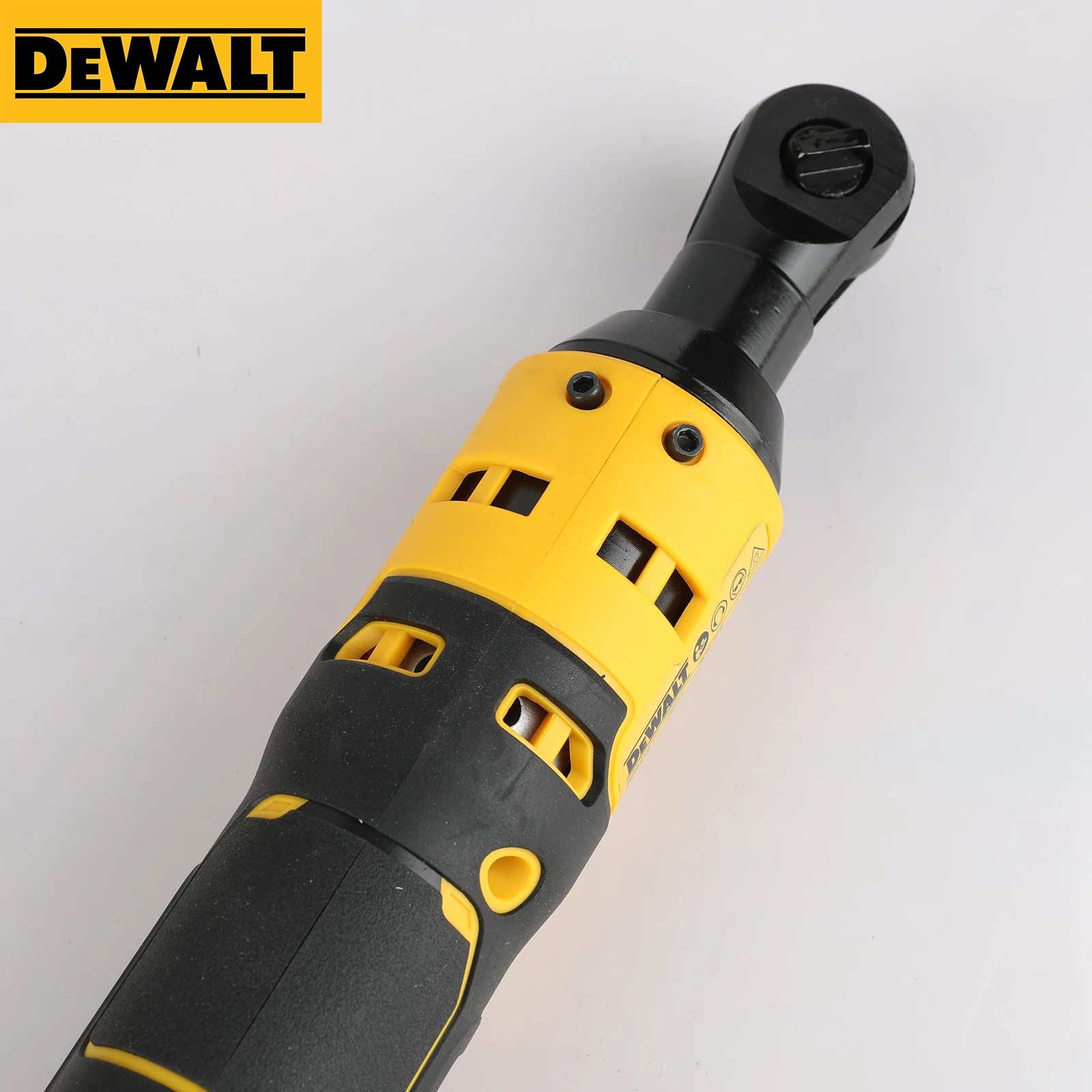 Dewalt 20V brushless motor right angle wrench 512 95N. cannon for car maintenance high torque 2500RPM compact ratchet air image 6