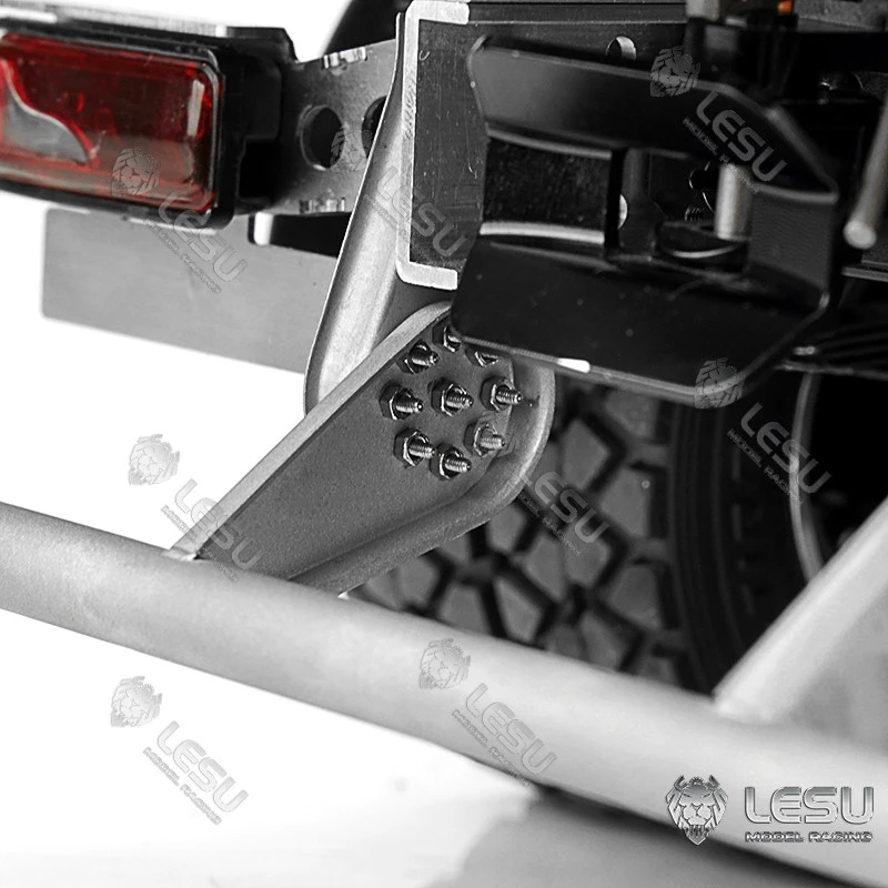 Metallteile für die hintere Stoßstange für 1/14 DIY Tamiya RC Traktor-LKW-Kipper-Modell-Anhänger Outdoor TH16607 LKW DIY Zubehör Spielzeug – Detail 6
