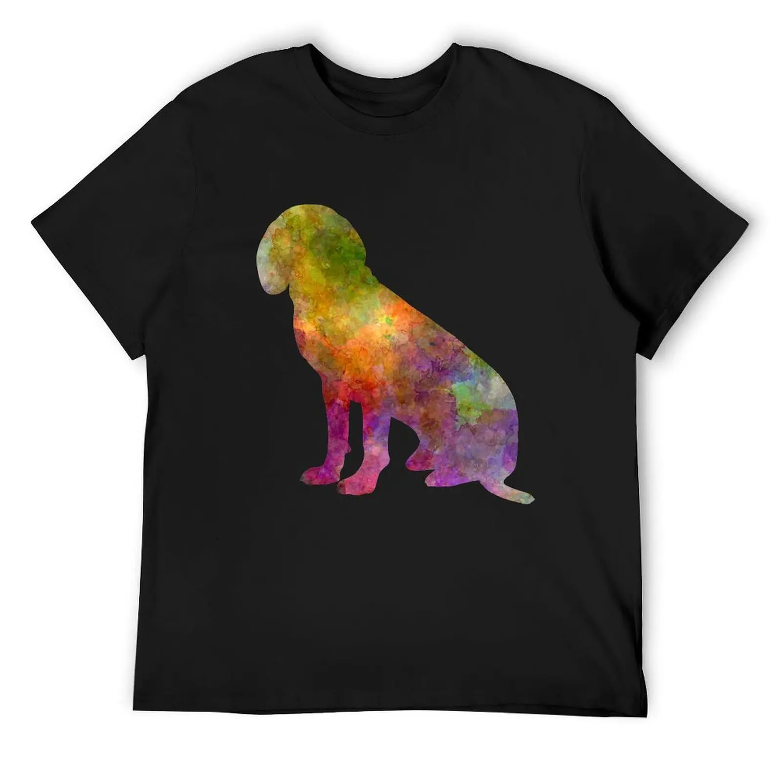 

Bavarian Mountain Scenthound in watercolor T-Shirt customizeds summer top plus size tops mens plain t shirts