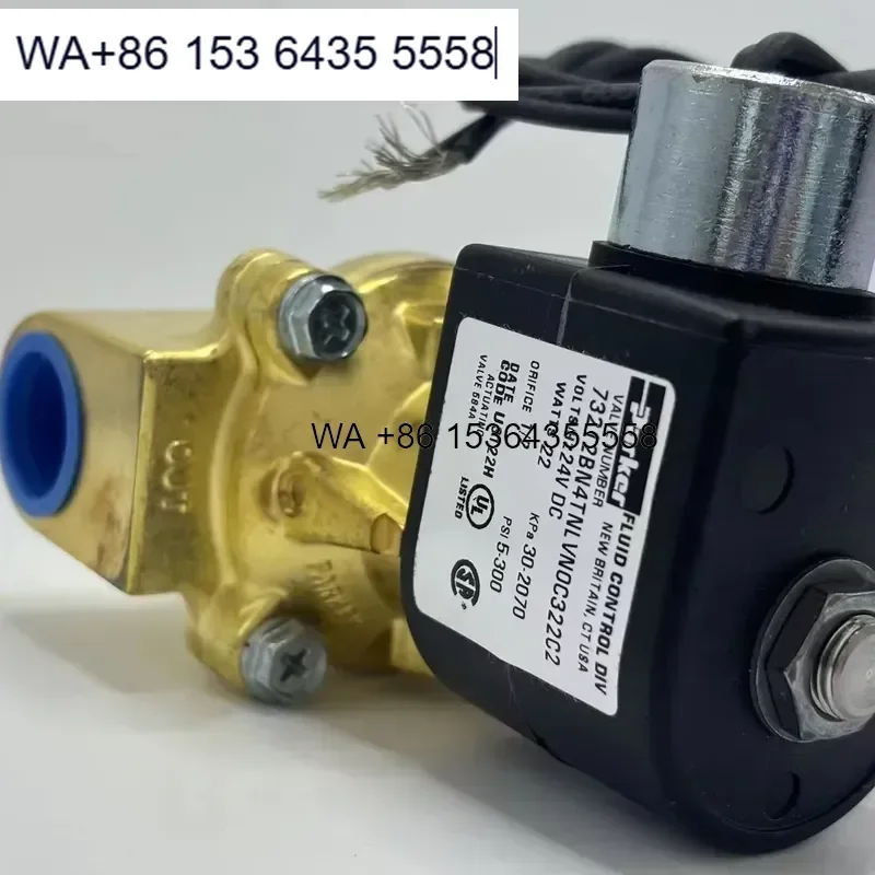 Wmwmnu For DC12-24V AC110V AC220V 1/2 3/4 1 Inch Brass Solenoid Valve Normal Open Close 2-Way Control Valves