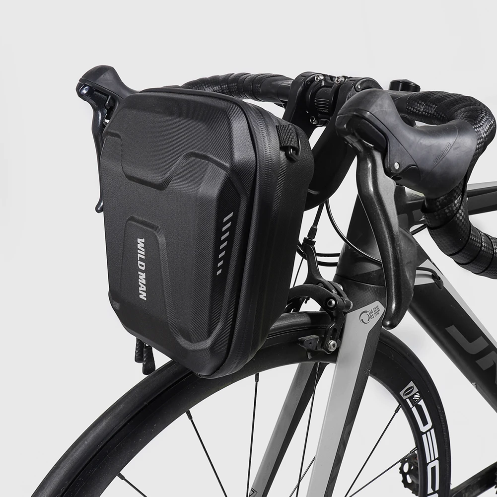 

MTB Mountain Bike Phone Pouch Case Mountain Road Bike Scooter Hard Shell Handlebar Head Bags Cycling Accessories