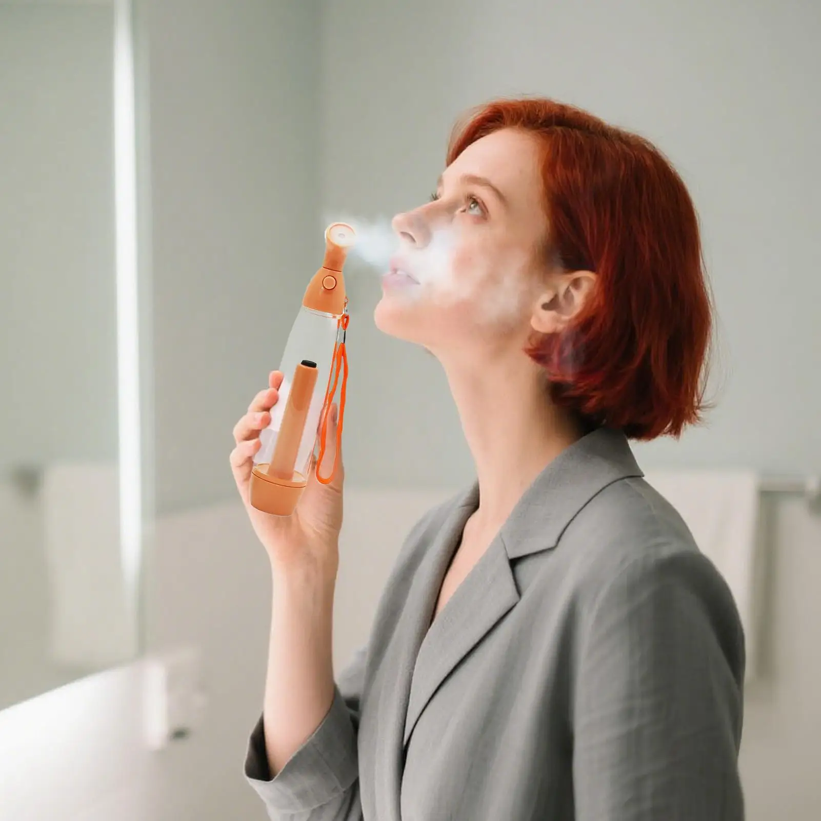 Portable Handheld Sprayer Moisturizing Eye Face Hydrating Device Mini Manual Humidifier Air Pressure Spray Hydrating Device