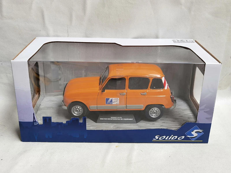 Solido 1:18 Scale 4L GTL Van Simulation Alloy Car Model Diecast Toy Collectible Ornaments