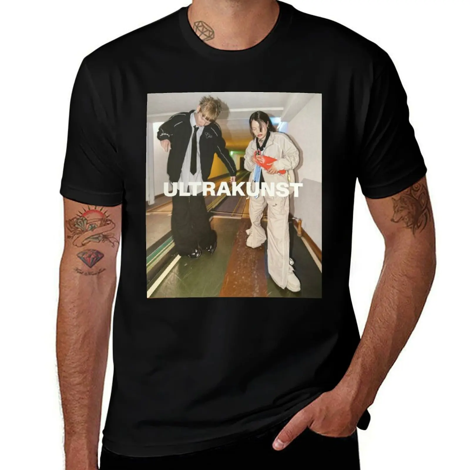 Ultrakuntst brutalismus 3000 T-Shirt Casual Loose Fit Short Sleeve T-Shirt