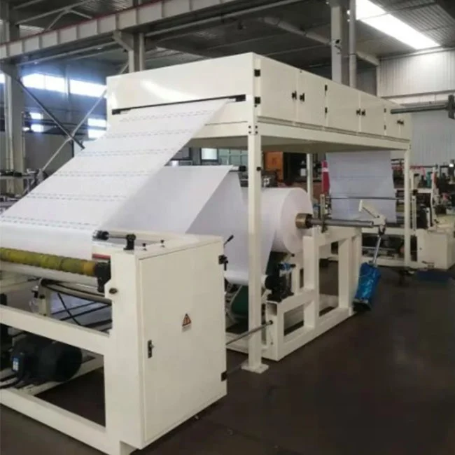Popular In Turkey Pakistan India Yemen Morocco UAE Automatic Crepe Tissue Paper Neck Paper Rolls Making Cutting Machine Price