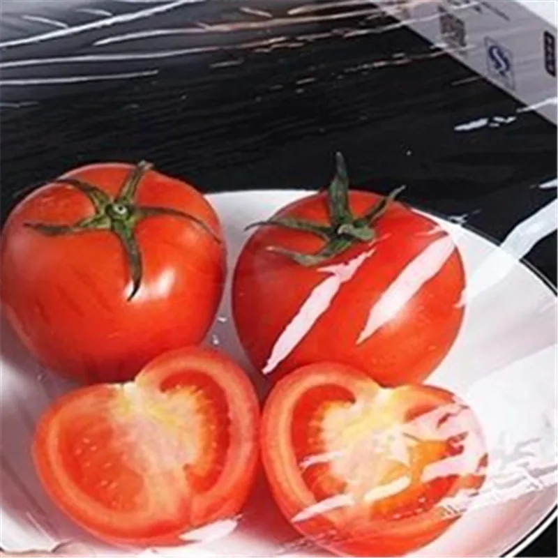 

30M/Roll Sliding knife type cling film, food grade, convenient cutting fresh household box, economy pack, portable, tear free