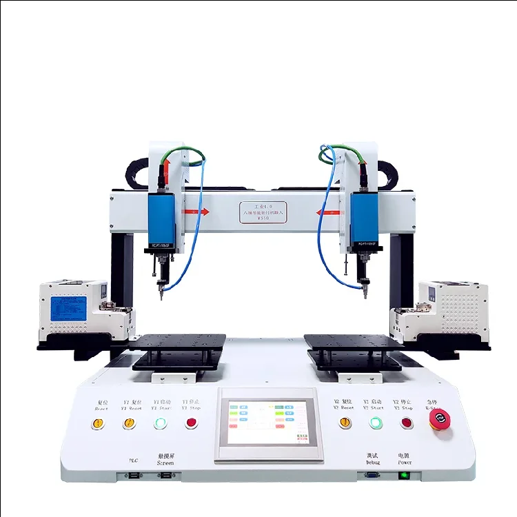 Factory Price Manual Auto Feeder Automatic Three Axis Desktop 3-axis Screw Tightening Machine