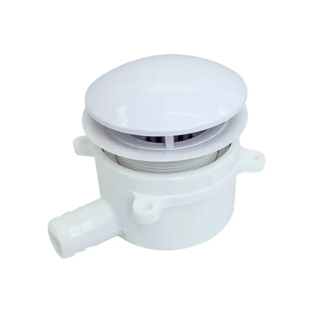 Split Type Dental Cuspidor Base Plastic Spittoon Fitting Horizontal Drainage Replacement Parts For Dental Unit Chair
