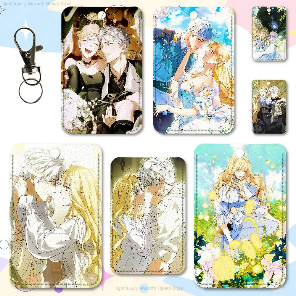 

H-How To Win My Husband Over Holder Keychain For Work Card Bank Business Holder Student Card Protective Case Bus Card