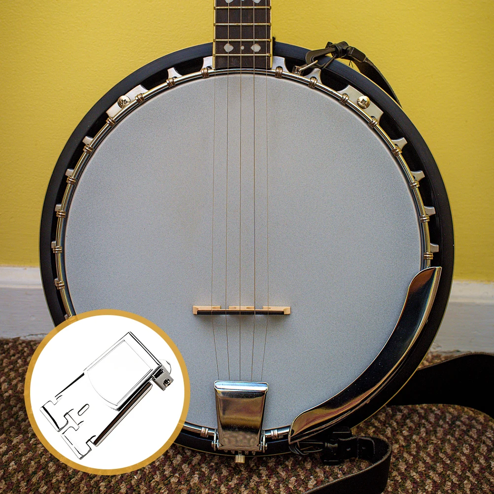 

Metal Parts Triangle 5 String Tailpiece Replacement Metal Useful Banjo String Accessory Banjo Tailpiece Accessories