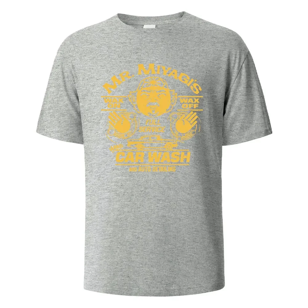 メンズプリント Tシャツ Mr.Miyagis 面白いグラフィック半袖 Tシャツ男性女性夏のファッションカジュアルトップス