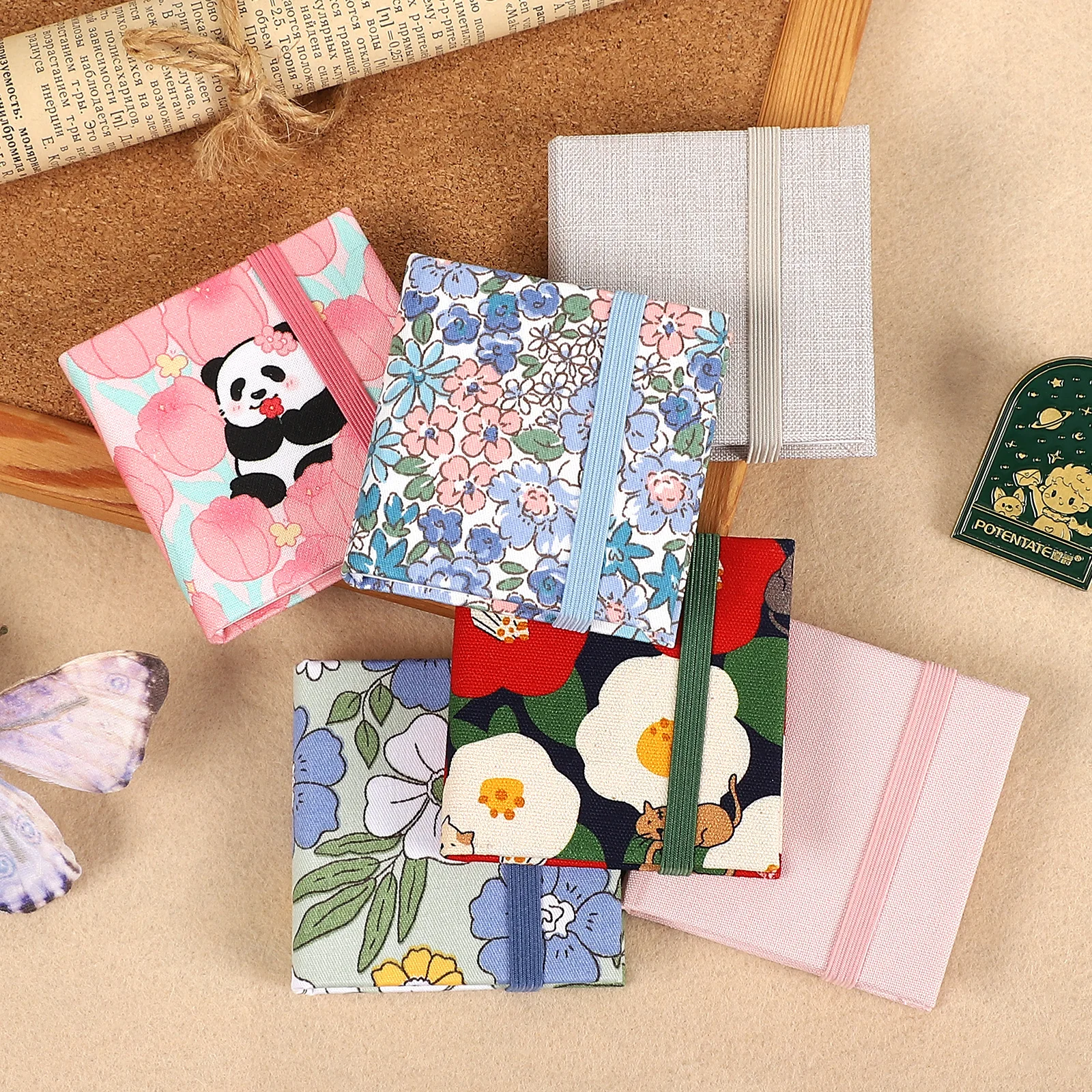 

Kawaii панда цветок пейзаж ткань мини эскизы акварельный блокнот креативный журнал «сделай сам» студенческие принадлежности канцелярские принадлежности