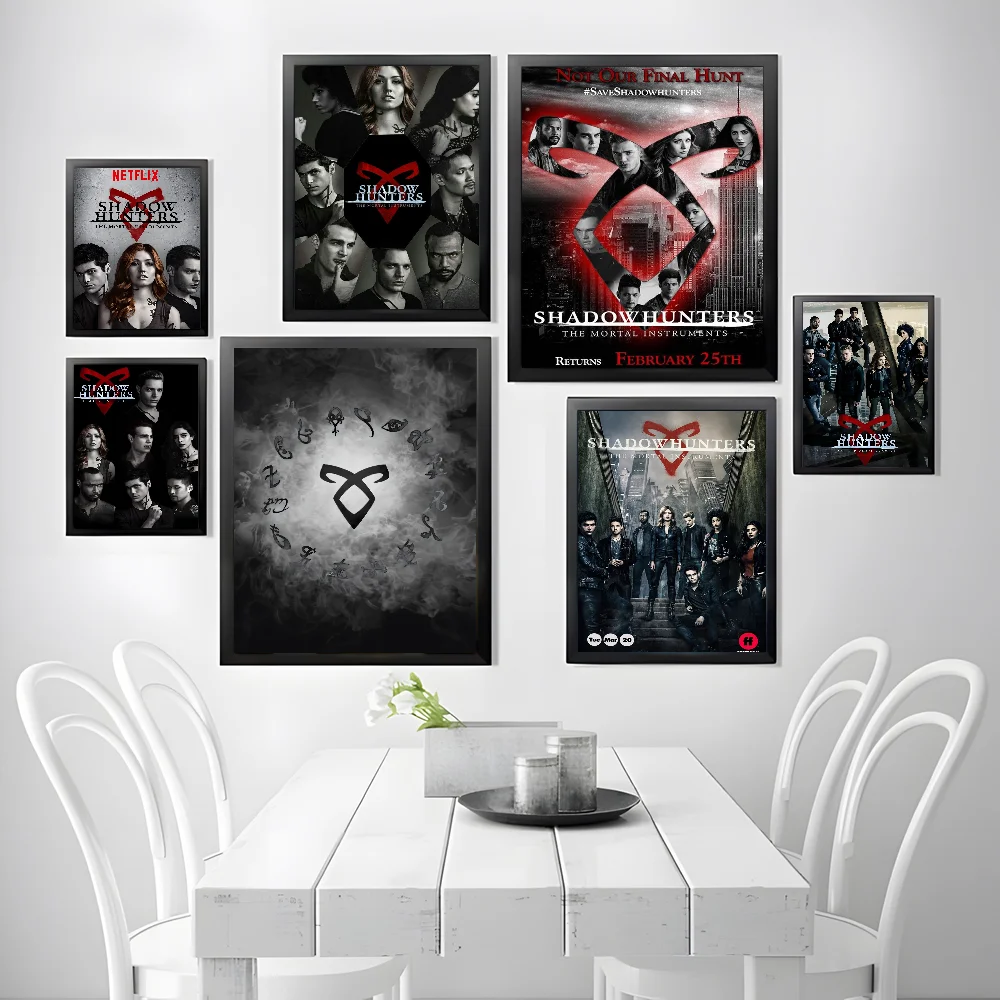 1PC TV S-Shadowhunters Poster High Quality Wall Art for Home Office Bedroom Living Room Hallway Bar Perfect Gift Idea view 2