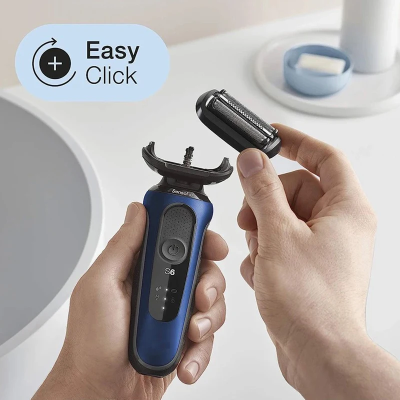 جزء شفرة الرأس البديلة 52s لماكينة الحلاقة الكهربائية من سلسلة براون 5 5090/5190cc، 5040/5140s، 5030s، 5147s، 5145s، 195cc، 5197cc #3