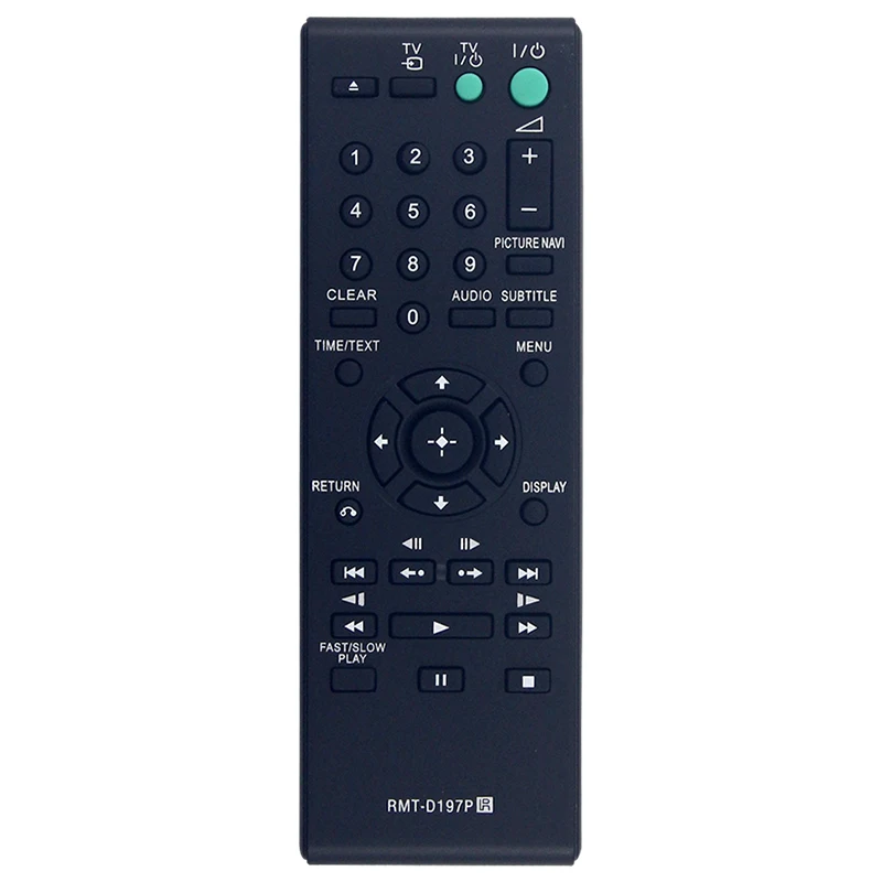 Compatible with DVD Player DVP-SR320 DVP-SR405P DVP-SR115 RMT-D197A RMT-D198A Remote Control RMT-D197P Spare Parts