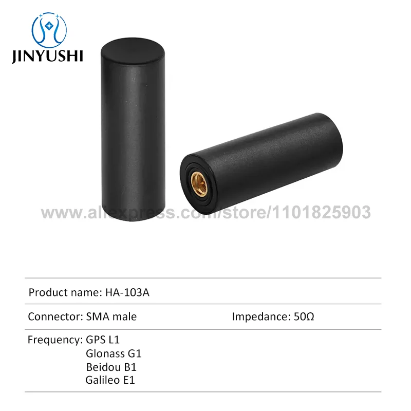Gnss-磁気周波数アンテナHA-103A,シングル周波数,接続された衛星放送受信機,ミニアンテナ,Gisアンケートのインテリジェント運転