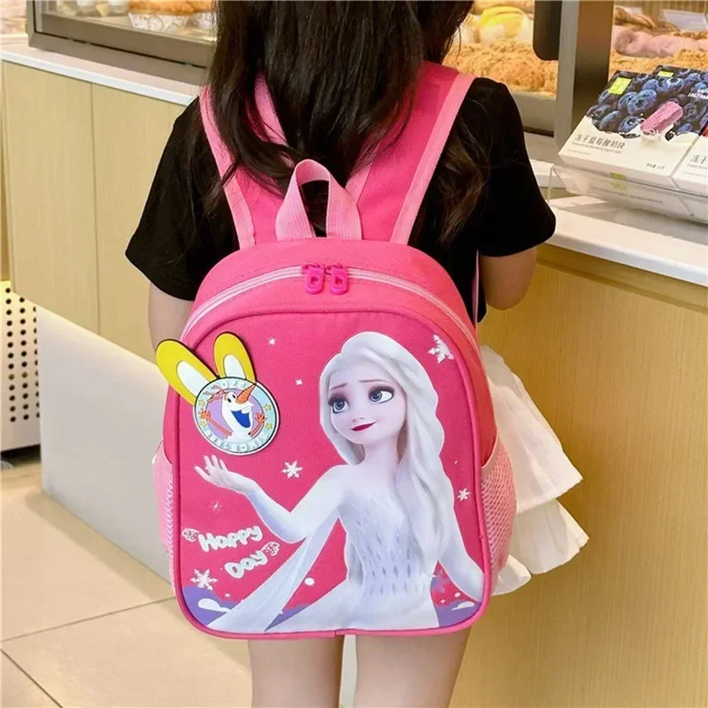 

Disney Frozen Elsa Preschool Schoolbag Girl Backpack Boy Baby Schoolbag Cute Shoulder Bag Handbag