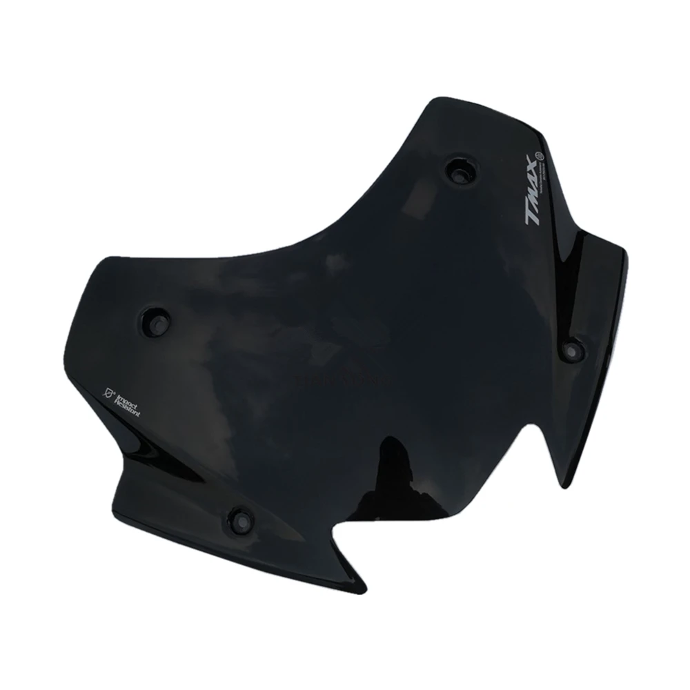 Black Bubble For Yamaha TMAX-530 TMAX 530 TMAX530 2017 2018 2019 Acrylic Wind Screen Motorcycle Windshield Windscreens