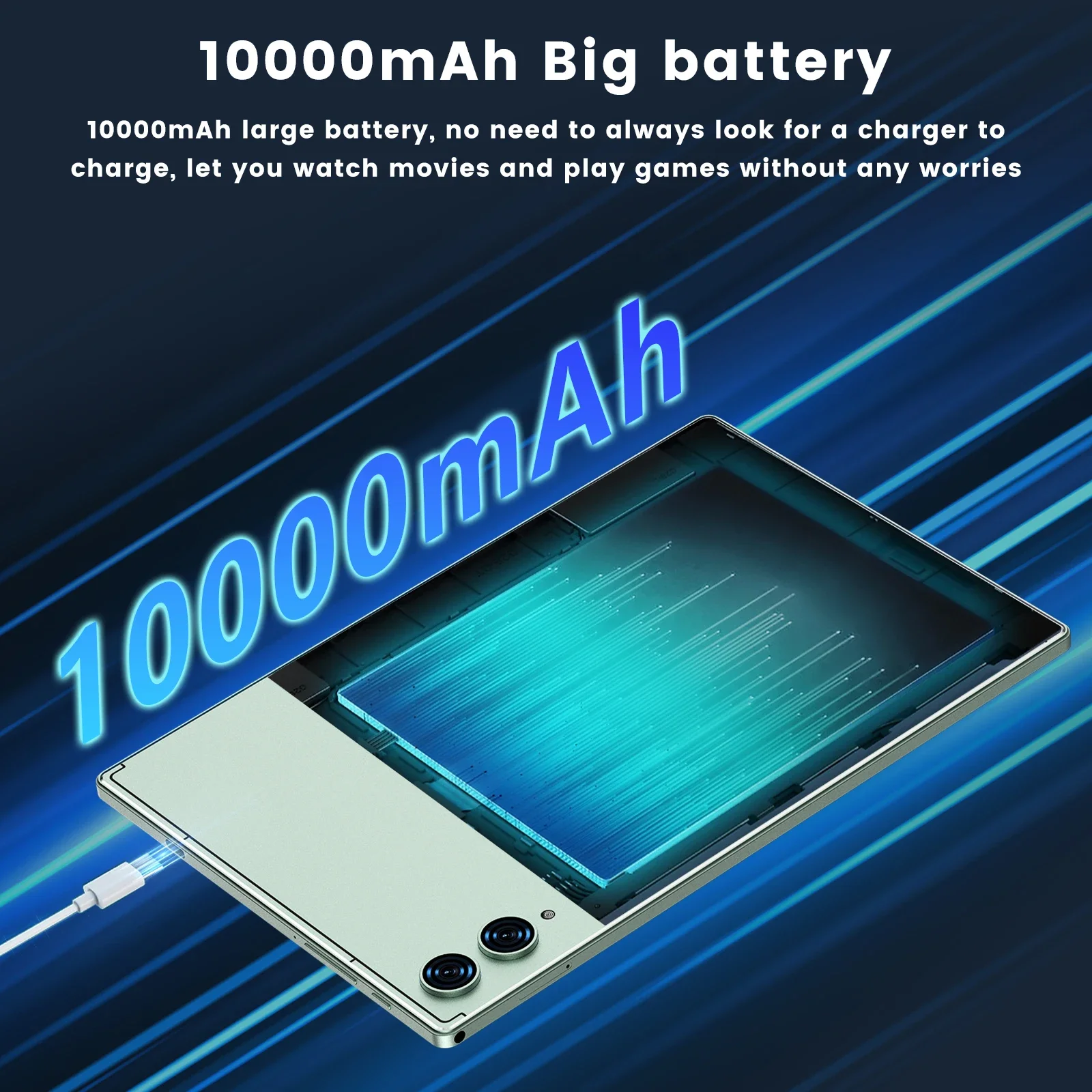 【Global Version】2025 Original S10 Pro Tablet 10.1inch HD 4K Full Screen Android 15 16GB+1TB 10000mAh 5G Dual SIM WiFi GPS Tablet