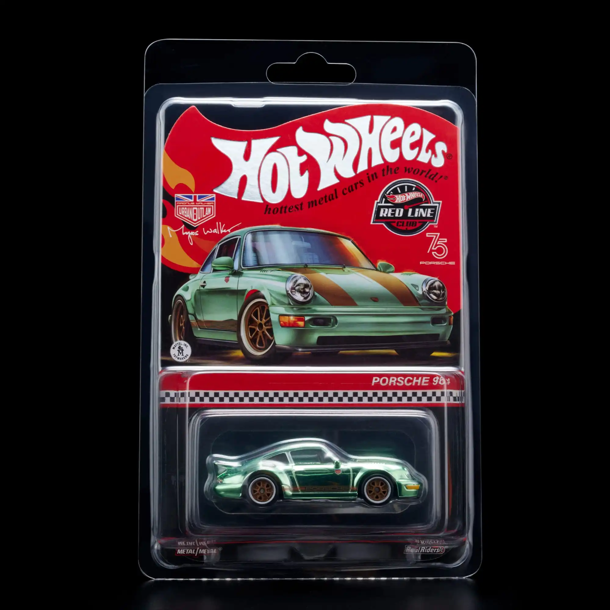 2023 Hot Wheels RLC Exclusive Magnus Walker Urban Outlaw Porsche 964   Limited Edition 1/64 Die-cast Model Cars