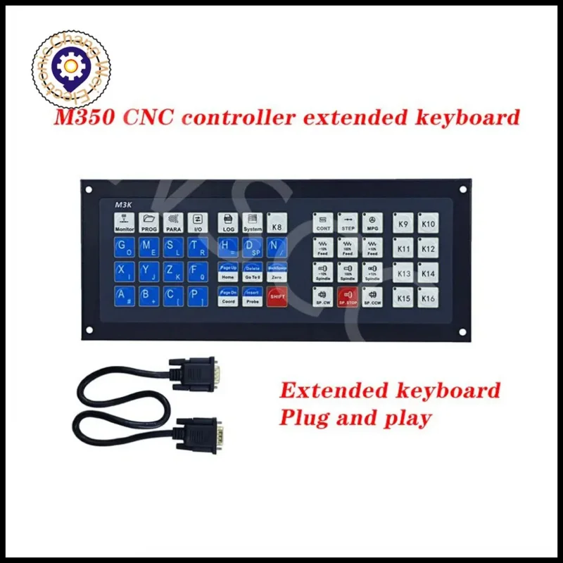 CNC machining and engraving new Mach3 USB offline controller M350/DDCS-EXPERT 3/4/5 axis CNC controller keyboard keys M3K