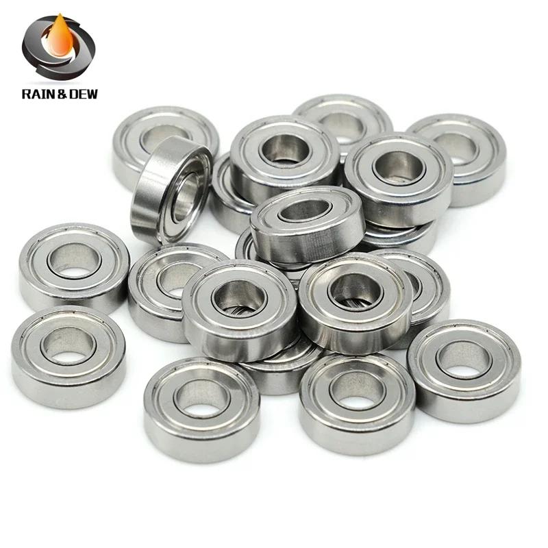 S699ZZ Bearing ABEC-7 10PCS 9x20x6 mm Miniature Stainless Steel SUS440C S699Z Ball Bearings S619/9ZZ Balinera 699 ZZ