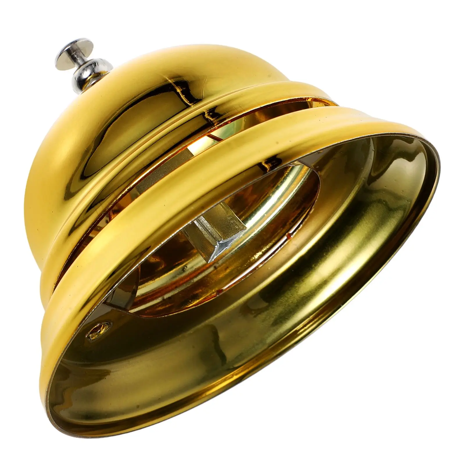 

Music Bells Silver Hand Pressing Golden Alloy Call Bell Christmas Ringing Table Press Sturdy Reusable