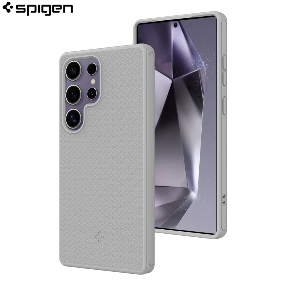 Funda Spigen de silicona TPU magnética Magsafe para Samsung Galaxy S26 Ultra S25 Plus, Funda protectora a prueba de golpes con carga inalámbrica